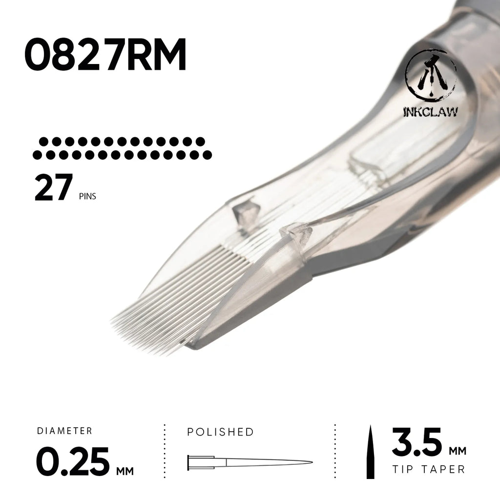 Inkclaw 27 Round Magnum Tattoo Cartridges