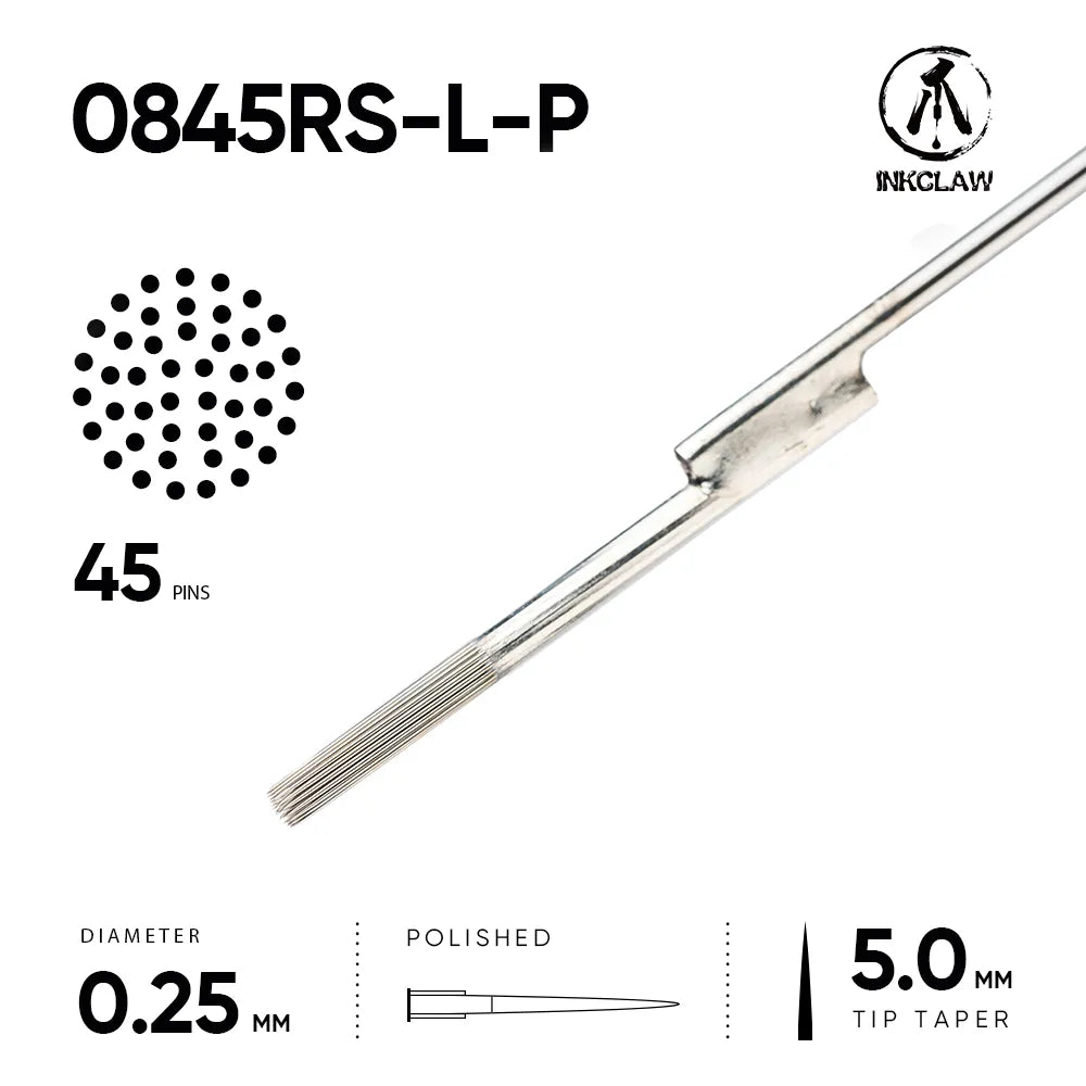 Inkclaw 45RS Round Shader Tattoo Needles On Bar