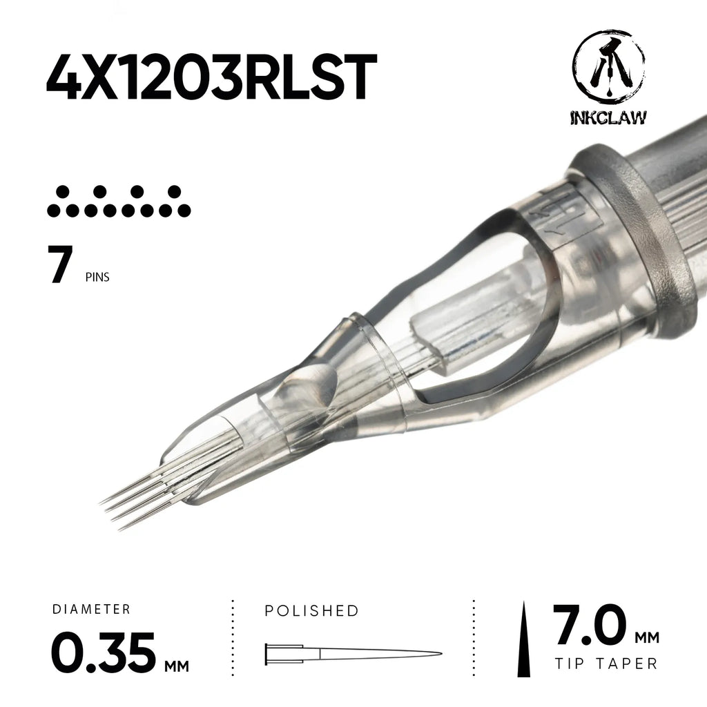 Inkclaw Super Tight 4x3RL Magnum Tattoo Cartridges