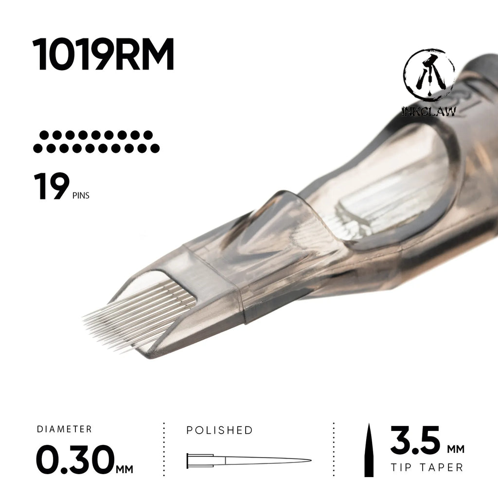 Inkclaw 19 Round Magnum Tattoo Cartridges