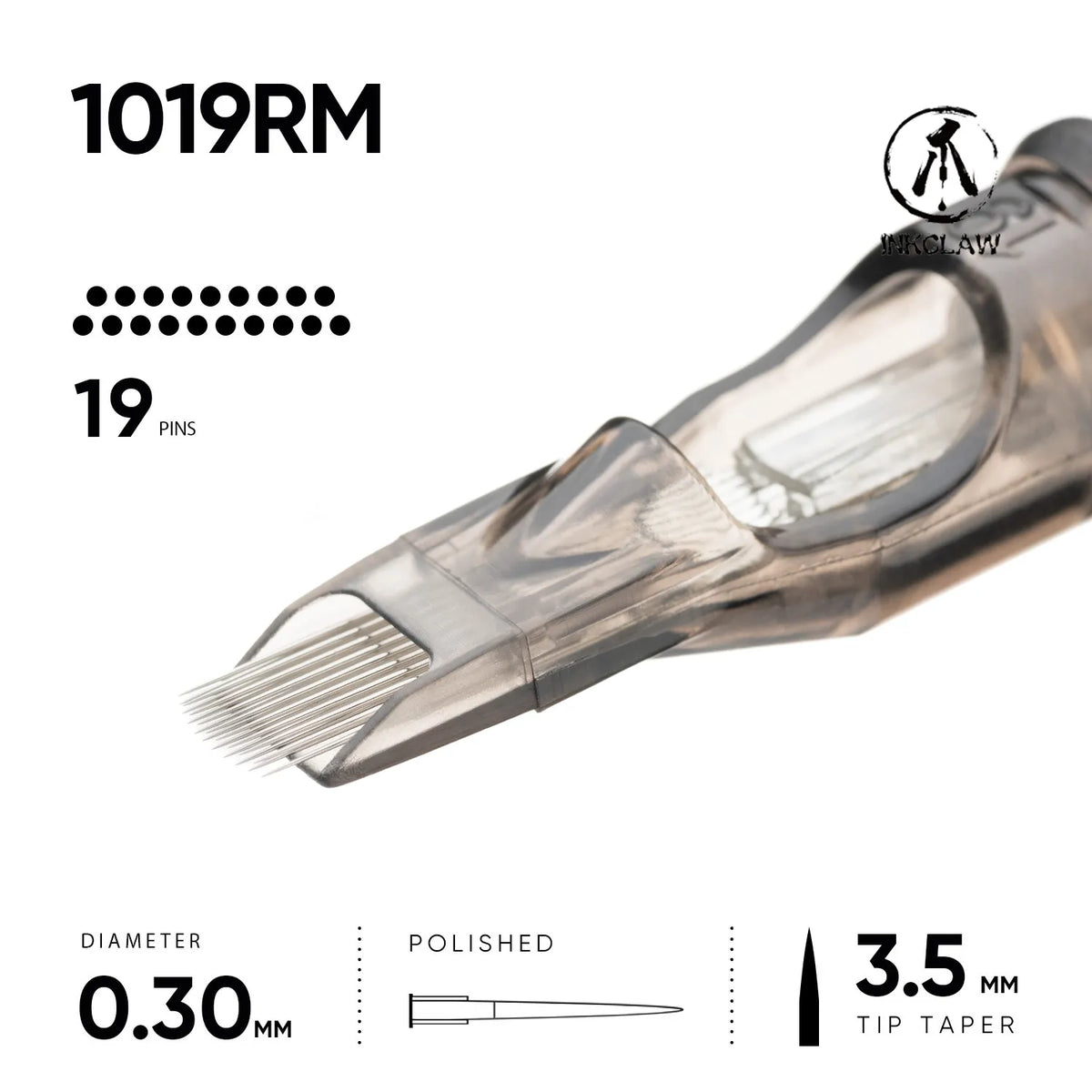 Inkclaw 19 Round Magnum Tattoo Cartridges