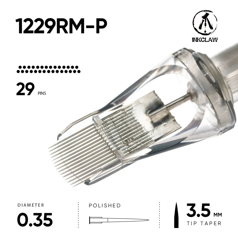 Inkclaw 29 Round Magnum Tattoo Cartridges