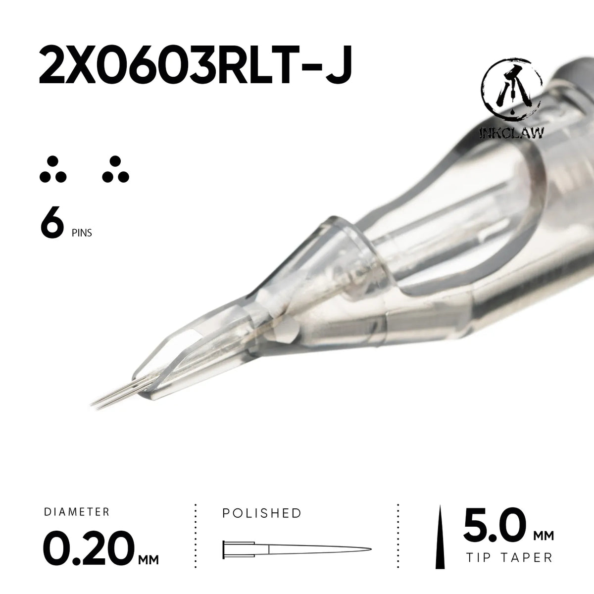 Inkclaw Tight 2x3RL Magnum Cartridges - Double Spacing