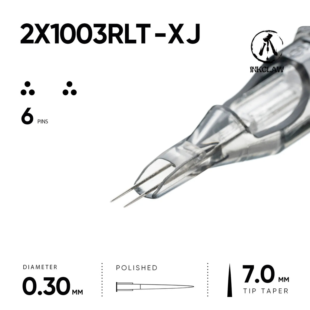 2 X 3RL Hybrid Magnum Tattoo Cartridge - Triple Spacing