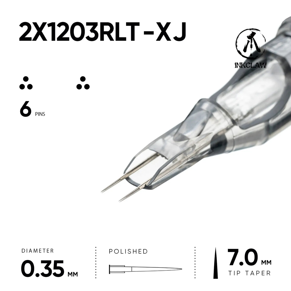 2 X 3RL Hybrid Magnum Tattoo Cartridge - Triple Spacing