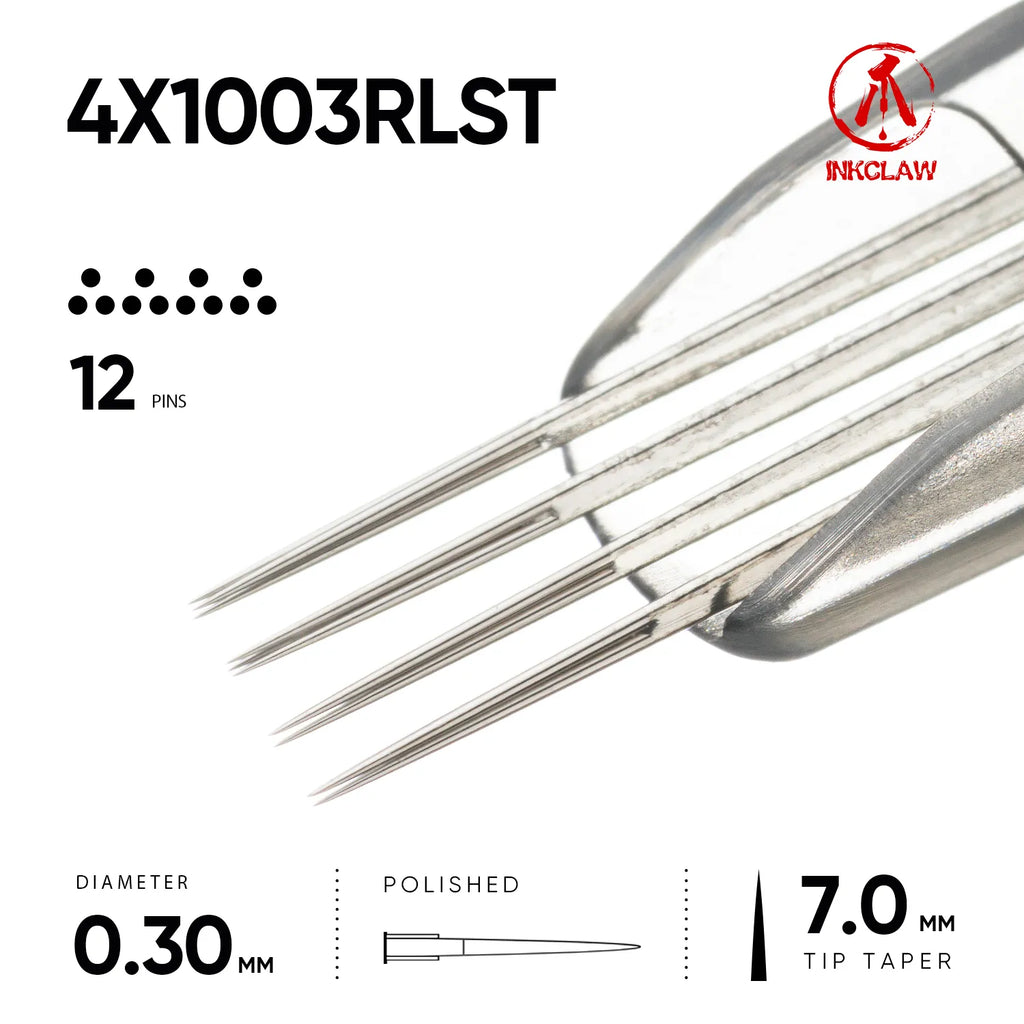 Inkclaw Super Tight 4x3RL Magnum Tattoo Cartridges