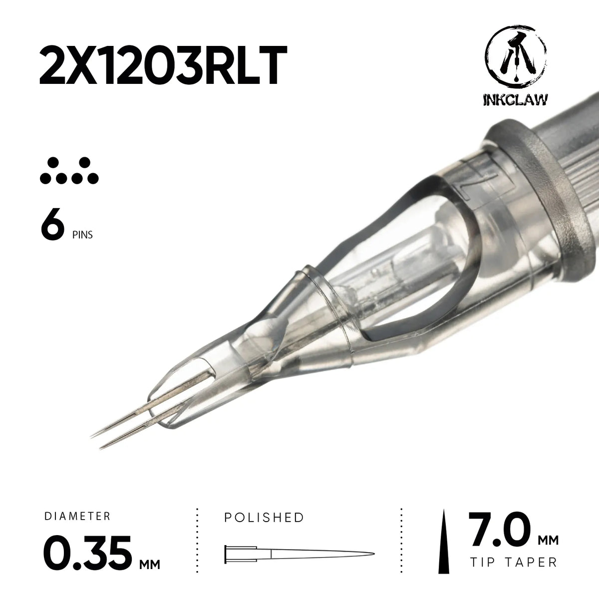 Inkclaw Tight 2x3RL Magnum Cartridges - Double Spacing