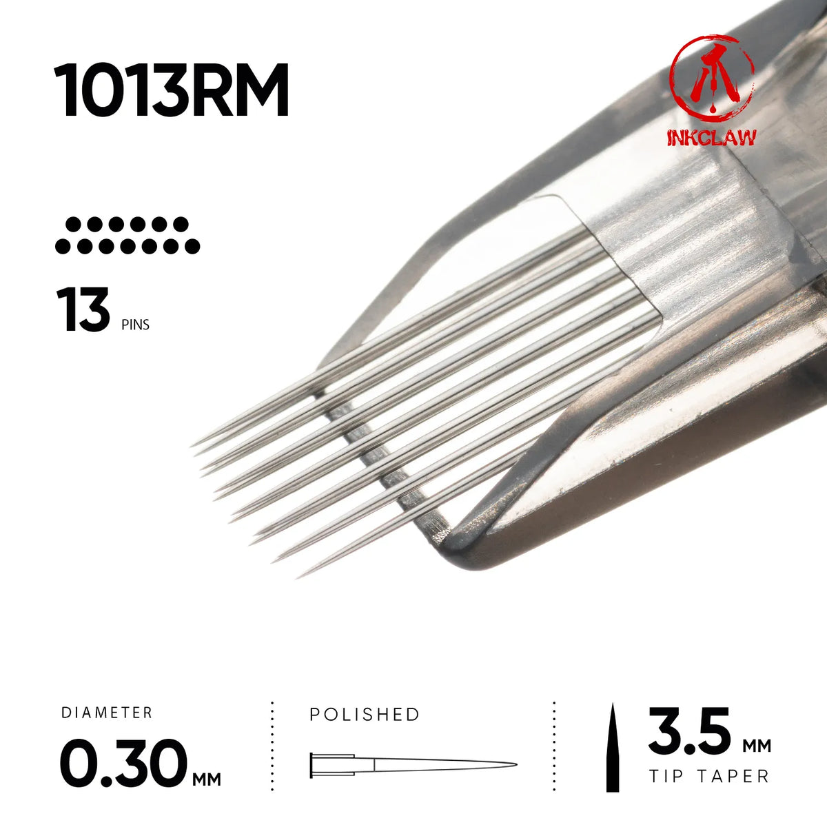 Inkclaw 13 Round Magnum Tattoo Cartridges