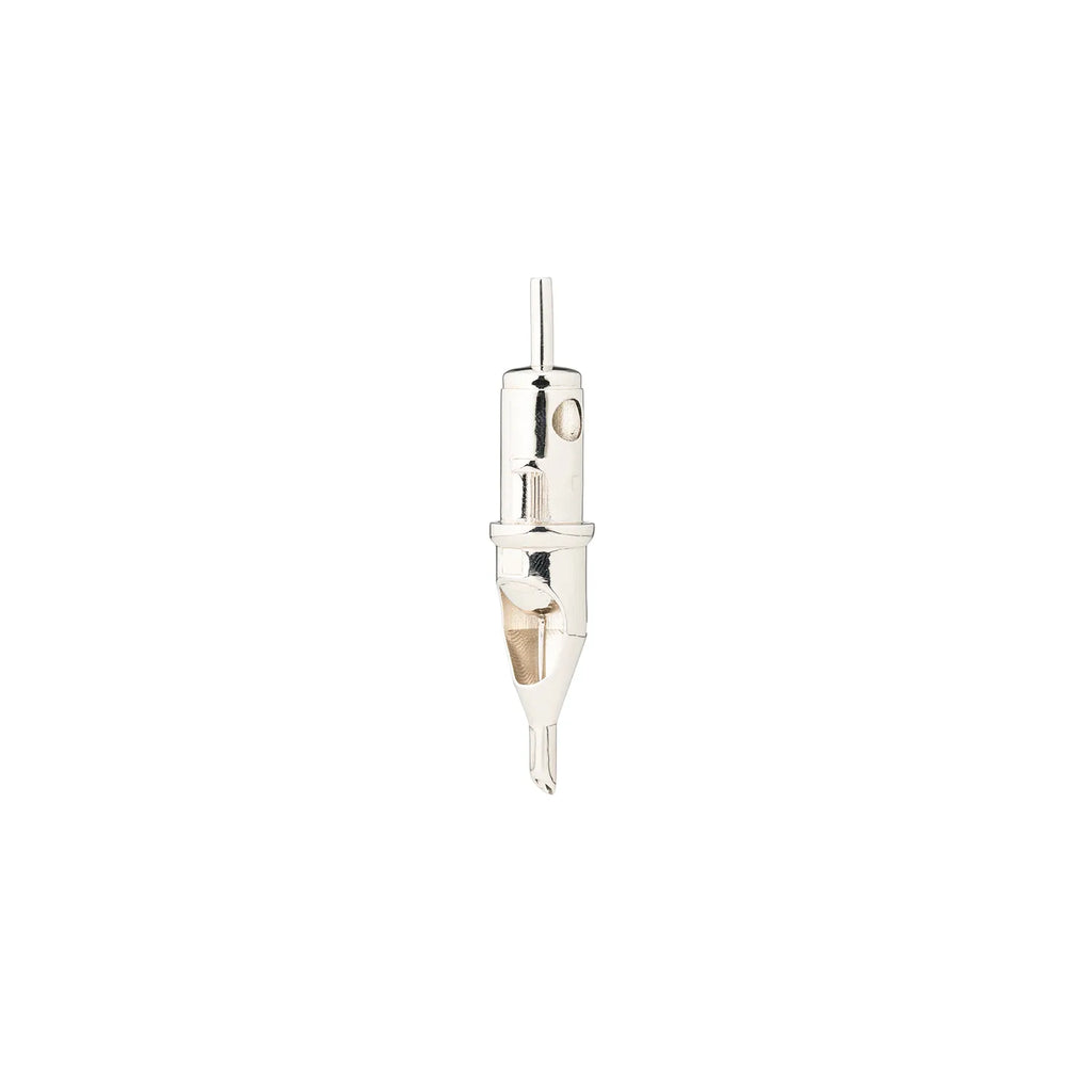 Tiny Round Liner Cartridge Pendant Jewelry - Silver