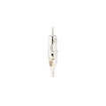 Tiny Round Liner Cartridge Pendant Jewelry - Silver