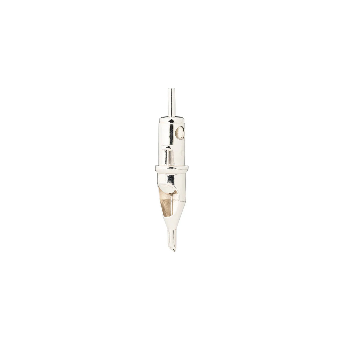 Tiny Round Liner Cartridge Pendant Jewelry - Silver