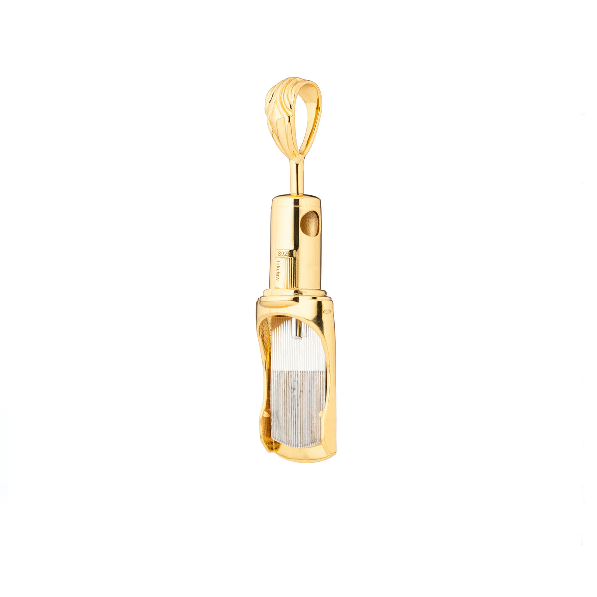 1249RM Round Magnum Pendant Standard V2 - Gold