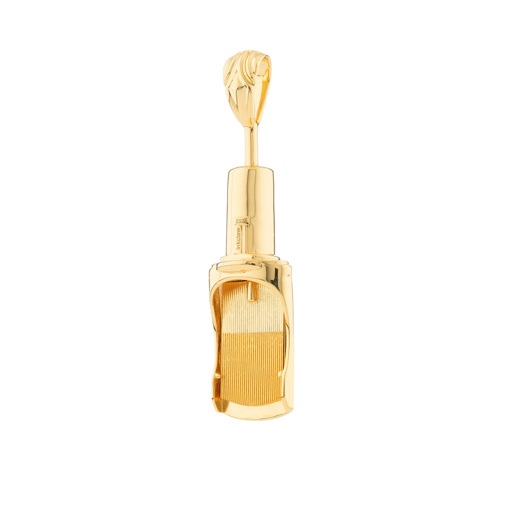 Round Magnum Pendant Gold Plated